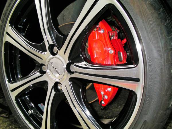 ホンダフィットGD～GK型専用アルミ合金キャリパーカバー S