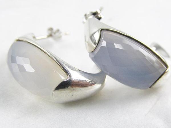 4℃ ヨンドシー ピアス SV/K14WG 良品 格安