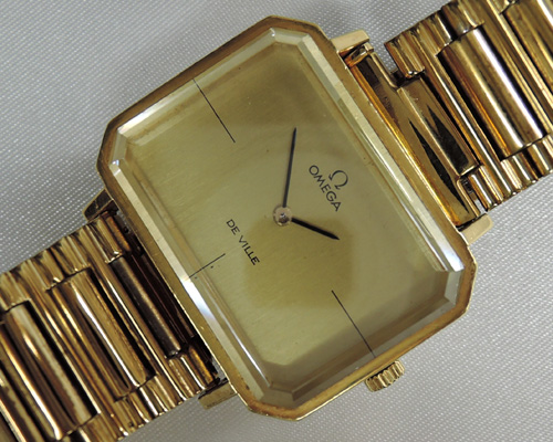 OMEGA オメガ デビル メンズ時計 手巻き 750ＹＧ ジャンク