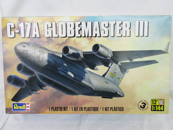 レベル C-17A グローブマスターⅢ 1/144 アメリカ輸送機◆未組立