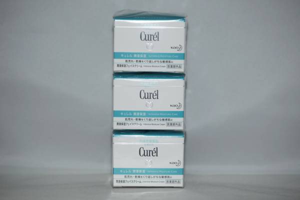 キュレル　潤浸保湿フェイスクリーム ３個セット