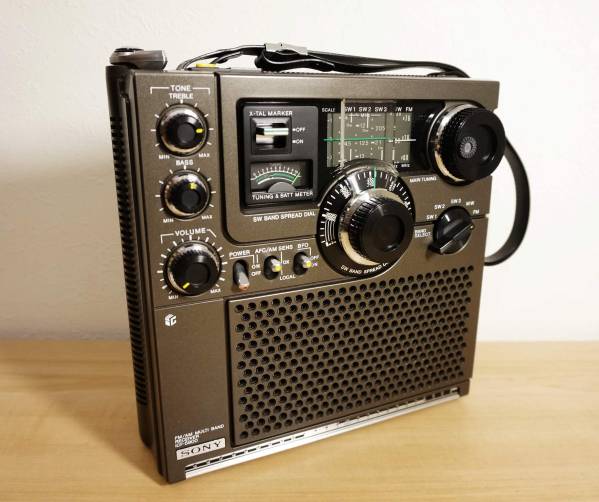 4032■SONY スカイセンサー ICF-5900 後期型 動作品 BCLラジオ