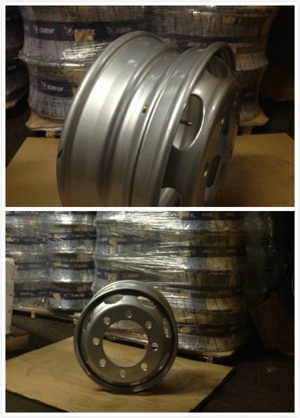 ☆新入荷☆　JIS 　スチールホイール　19.5*6.75 8穴