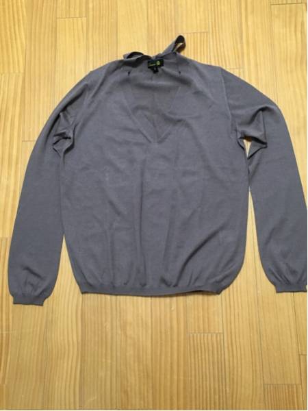 使用一回☆定価4万ドゥロワー定番シルクカシミアニットサイズ1