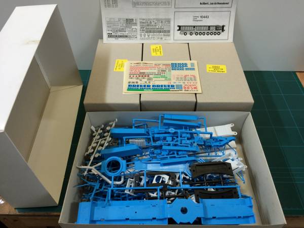 kibri HO 10866 Teleskopkran-Transpoet プラモデル 未組立 USED