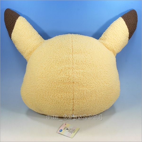 I Love Pikachu ピカチュウ どーんと っかい 顔型ぬいぐるみ ポケットモンスター 売買されたオークション情報 Yahooの商品情報をアーカイブ公開 オークファン Aucfan Com