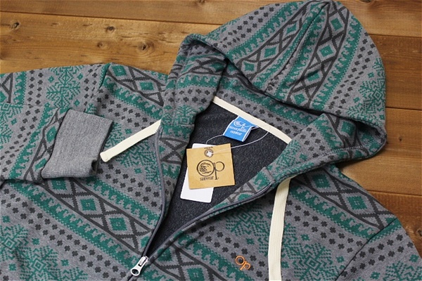 ★オーシャンパシフィック スウェット パーカー[514007-MGY-L]二