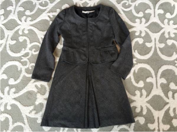 matrice by voicemail グレーツイードスーツ ラメ糸 素敵です M