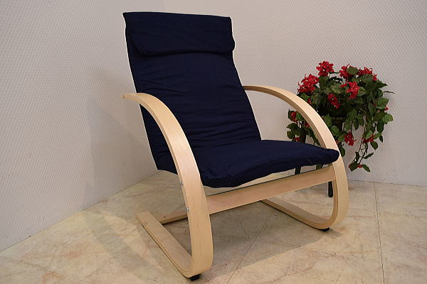 NL1G^北欧風デザイン リクライニングチェア美品1円アウトレット