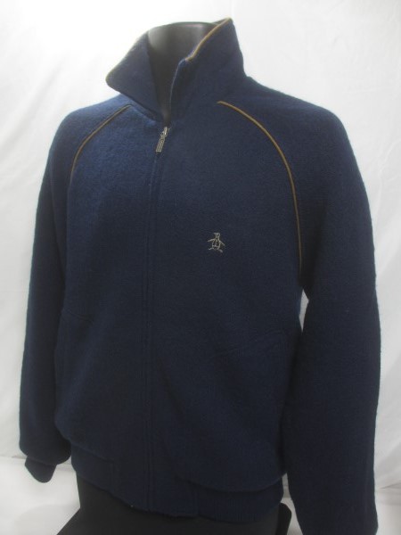 ■美品マンシング Men'sニットジャンパ-/USED/2/紺