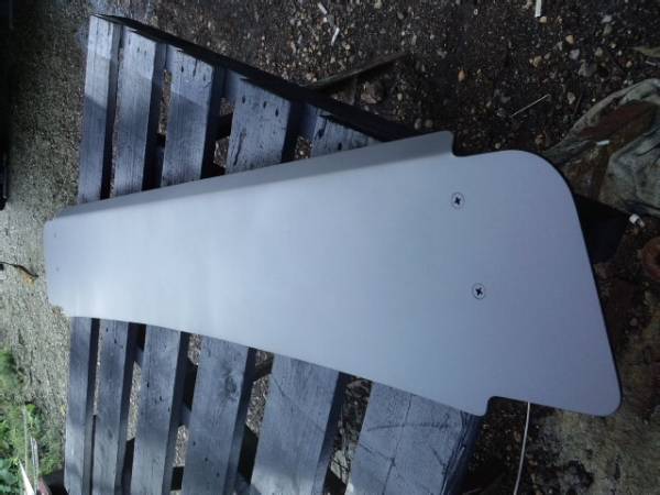 FJクルーザー ルーフラック用フェアリング 曲げ有り US純正用