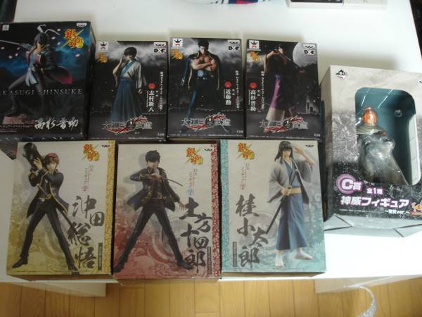 銀魂 DXF フィギュア 大江戸武鑑　一番くじ等　大量８箱