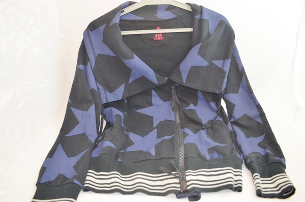 スター柄スウェットジャケット ヴィヴィアン