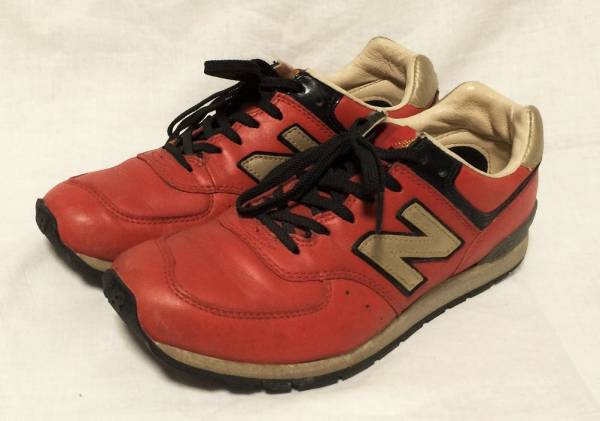 レア ニューバランス クラシック 576　レザー スニーカー 23.5