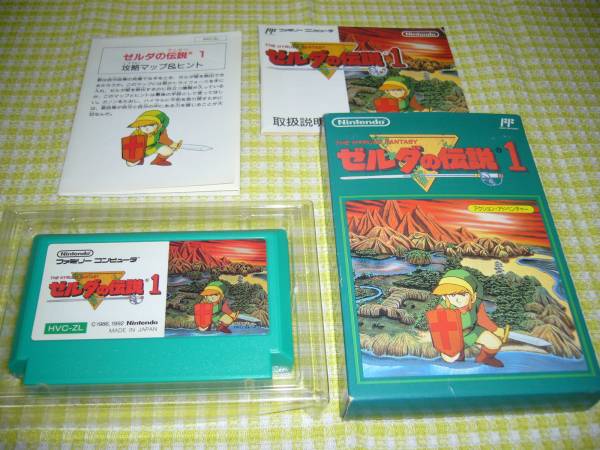 ■即決■　FC　ゼルダの伝説１　箱説付き