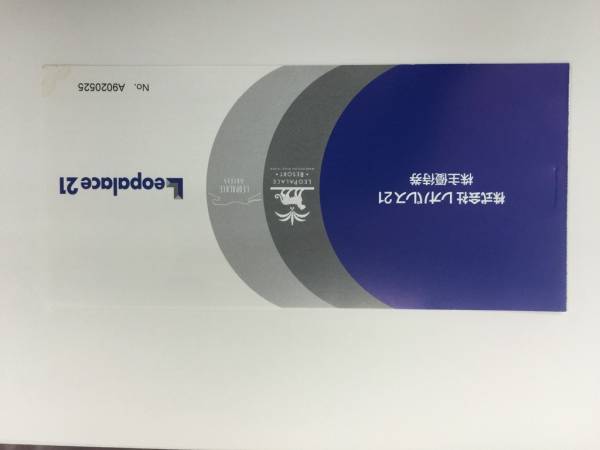 送込★レオパレス21株主優待券1冊(グアム無料2・国内半額2)