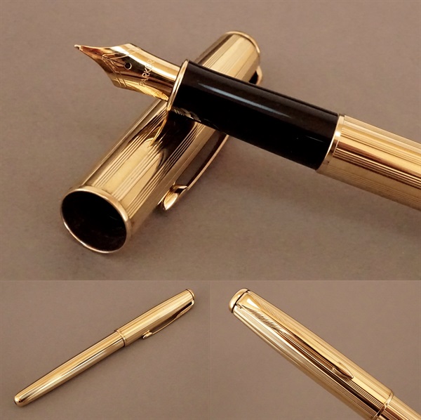 PARKER パーカー SONNET ソネット 万年筆 ゴールド ニブF 111T