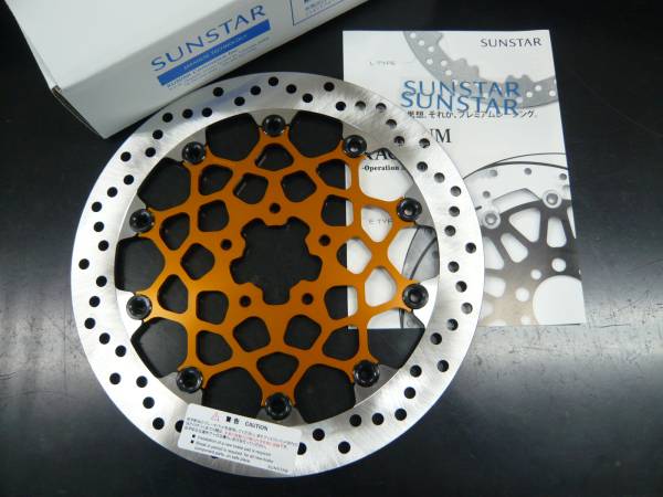 KTM　690DUKE用　高剛性タイプディスク　サンスターT5.5/HOLE