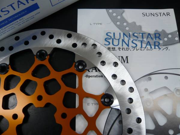 KTM　690DUKE用　高剛性タイプディスク　サンスターT5.5/HOLE