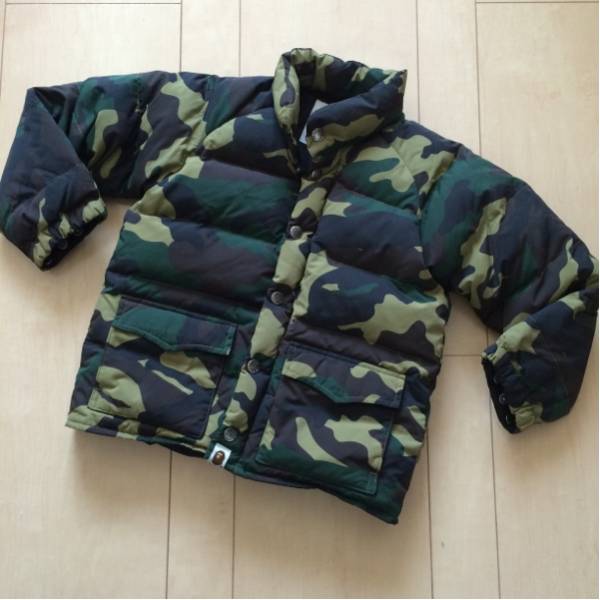 A BATHING BAPE | 迷彩 KIDS エイプ APE apeの通販 bathing by kids