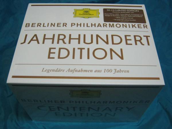 新品50CD☆ベルリン・フィル&ドイツ・グラモフォン100周年BOX