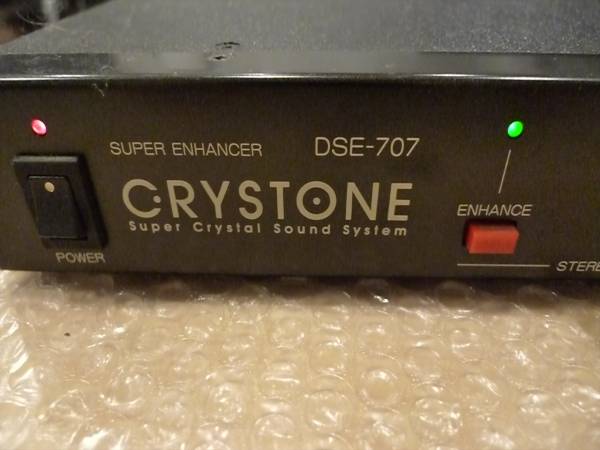 【美品、動作確認済】CRYSTONE スーパーエンハンサー DSE-707 CRYSTONE クライストーン DSE-707 スーパーエンハンサー 動作品