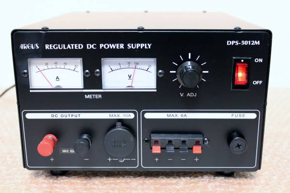 アーガス DPS-5012M 安定化電源 MAX60A 0～15V可変 美品 【公式通販】
