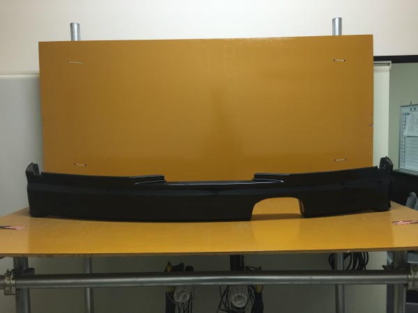 売切り NSP140 スペイド モデリスタ リアスポイラー/クロM 21223