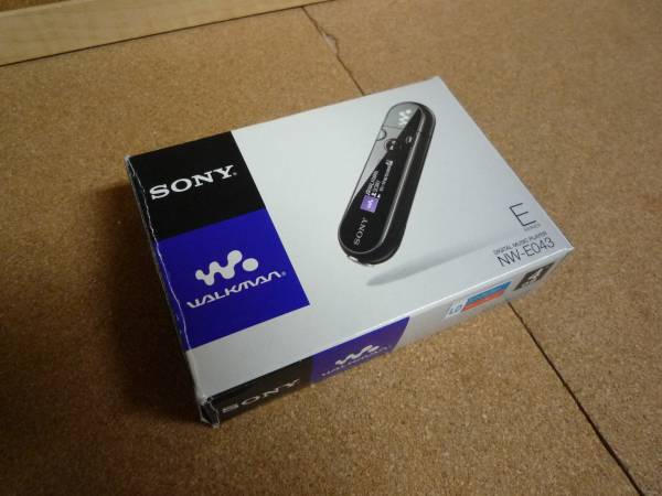 ◆SONY WALKMAN ウォークマン NW-E043 4GB ブルー 完動品◆