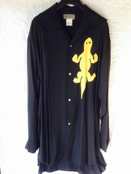 ヨウジヤマモト ワイズフォーメン トカゲブラウス