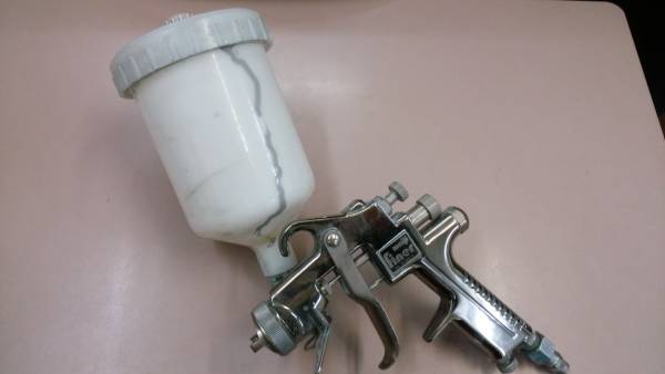 ファイナー　明治　スプレーガン　1.4口径　カップ付き