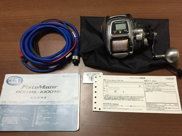 フォースマスター9000ジャンク品 フォースマスター1000MK ジャンク 外観美品 シマノ 【公式通販】