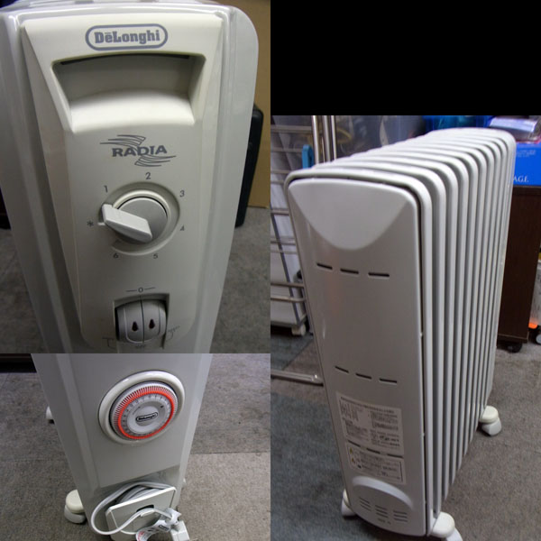 Delonghi/デロンギ◇オイルラジエター ヒーター◇R731015EFS オイル