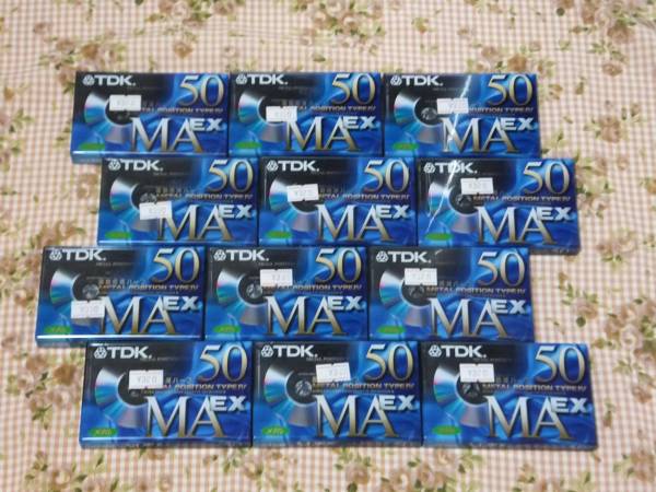★☆TDK メタルカセットテープ MAEX 50分 12本セット★☆