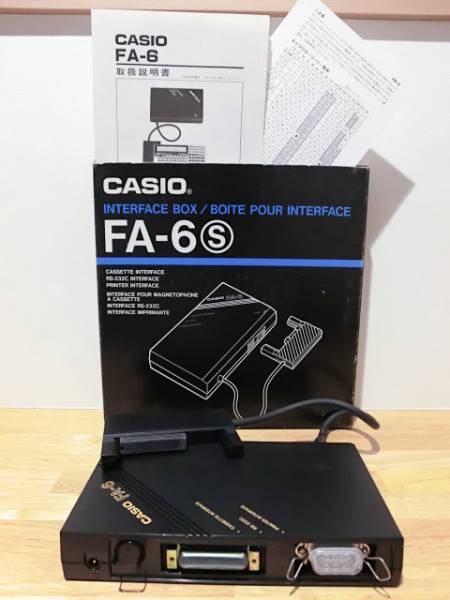 FA-6 - CASIO インターフェースボックス Yahoo!オークション Casio