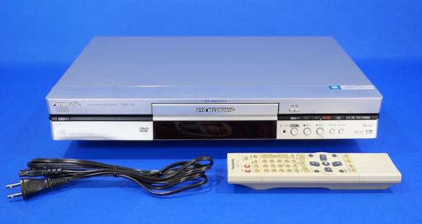 パナソニック　DVDレコーダー　DMR-E50　リモコン付