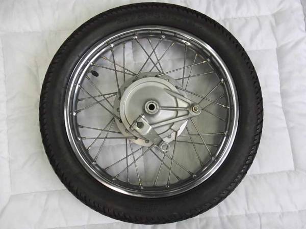 リトルカブ　後輪ホイールタイヤ付セット　中古