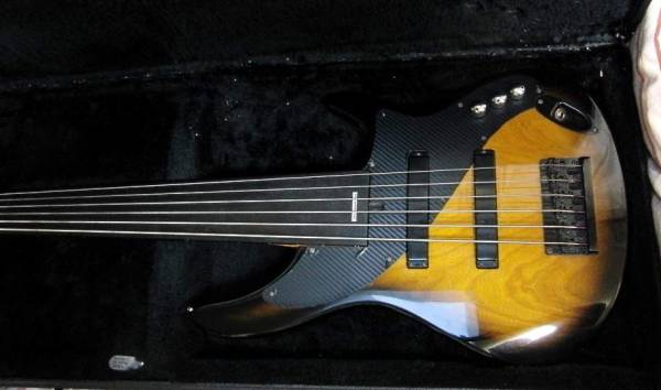 ARIA PROⅡ　Steve Baileyモデル　６弦　フレットレス！