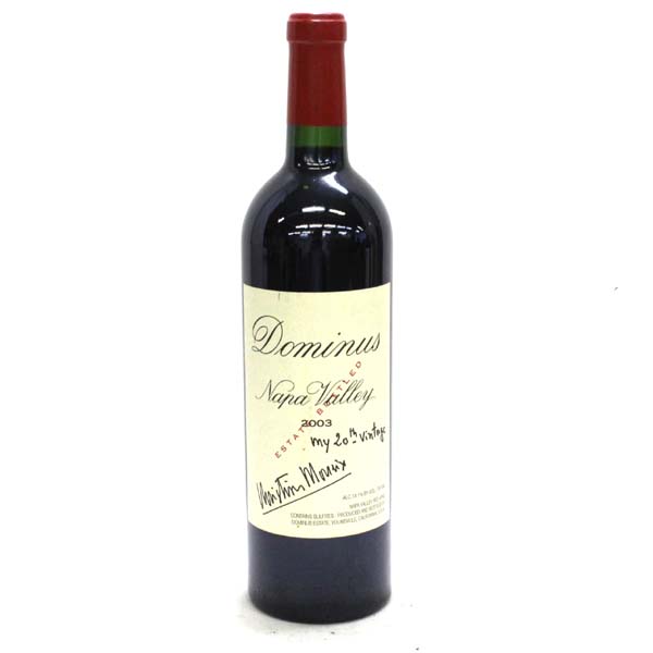 ☆1円～ Dominus(ドミナス) ナパヴァレー 2003年 ※ Y5L2421