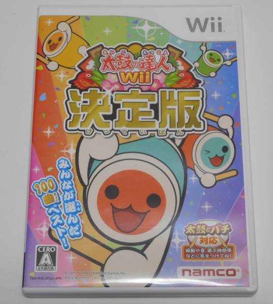 太鼓の達人Wii 太鼓 と バチ タタコン 太鼓の達人 太鼓の達人Wii タタコン 決定版 ソフト メルカリ - Wii