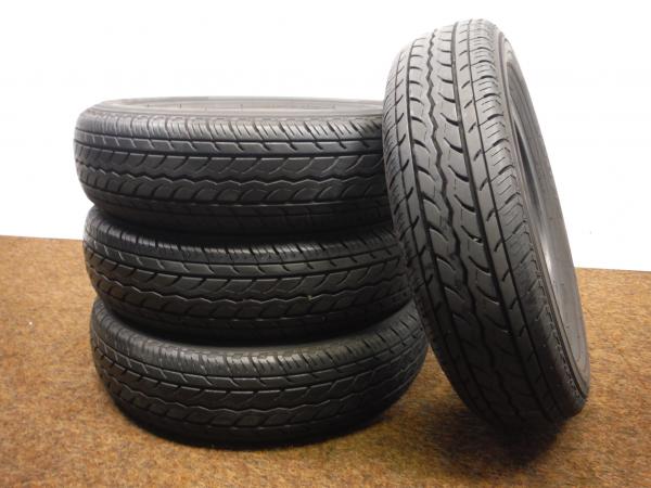 中古タイヤ市場◇相模原店◇送料無料◇155R13 6PR LT◇4本バリ山 13
