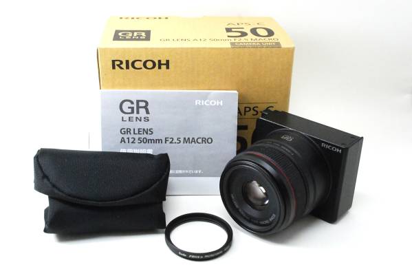 ☆極上美品☆ RICOH リコー GXR GR LENS A12 50mm F2.5 MACRO ☆極上美