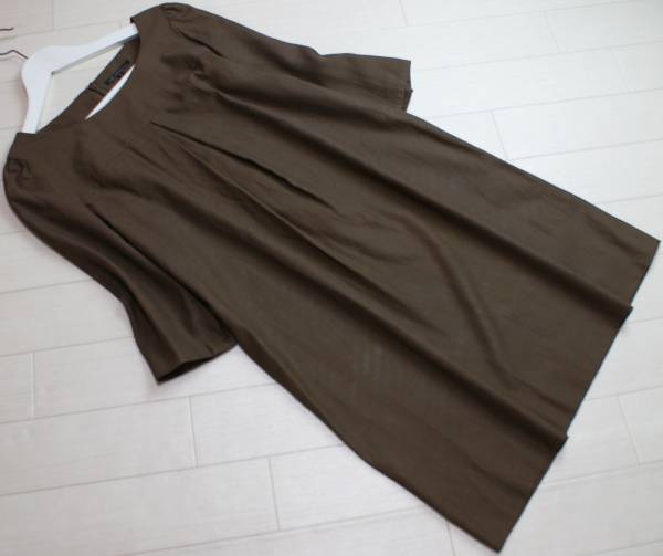 美品♪２３区/お洒落!!デザインワンピース　４０