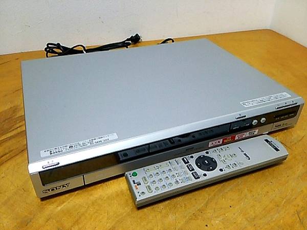 ■動作品 リモ付 SONY HDD/DVD レコーダー 160GB RDR-HX50■619