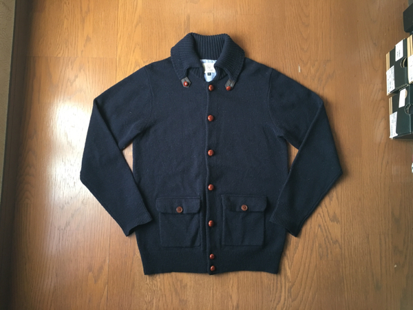 美品 UNITED ARROWS タイトウールジャケット ネイビー