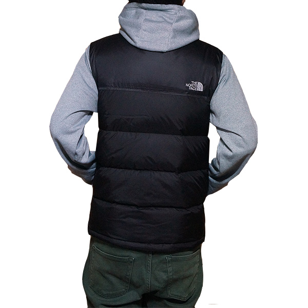 新品 North Face メンズ ヌプシ ダウンベスト ブラック XLサイズ
