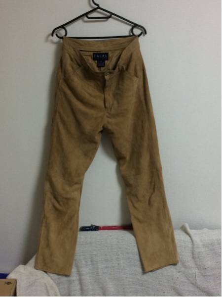 ラルフローレン ralph lauren レザーパンツ RRL 美品 10