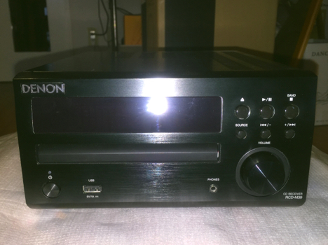 かんたん決済専用【DENON RCD-M39K CDレシーバー】中古