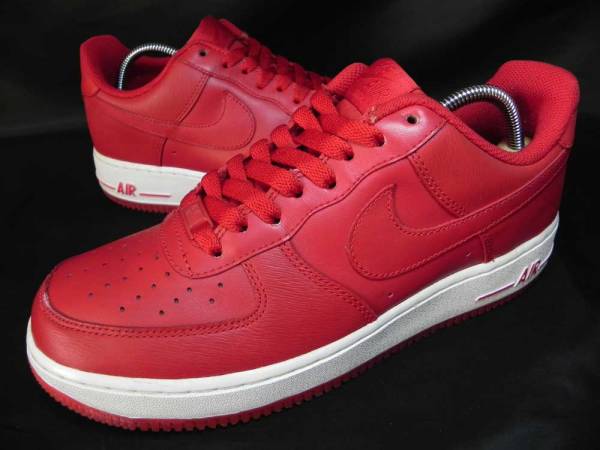 ★NIKE AF1 エア フォース1 赤×赤 2010年製 26.0cm Used