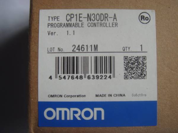 ☆新品☆オムロンシーケンサーCP1E-N30DR-A